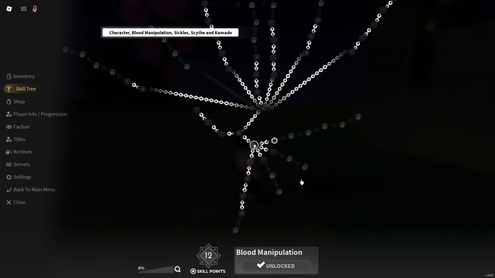 Equipping loadout and skill tree