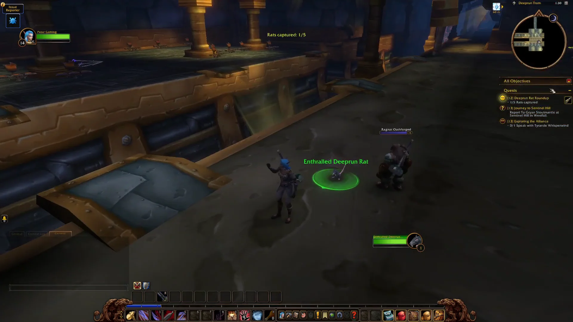 Capturing First Rat