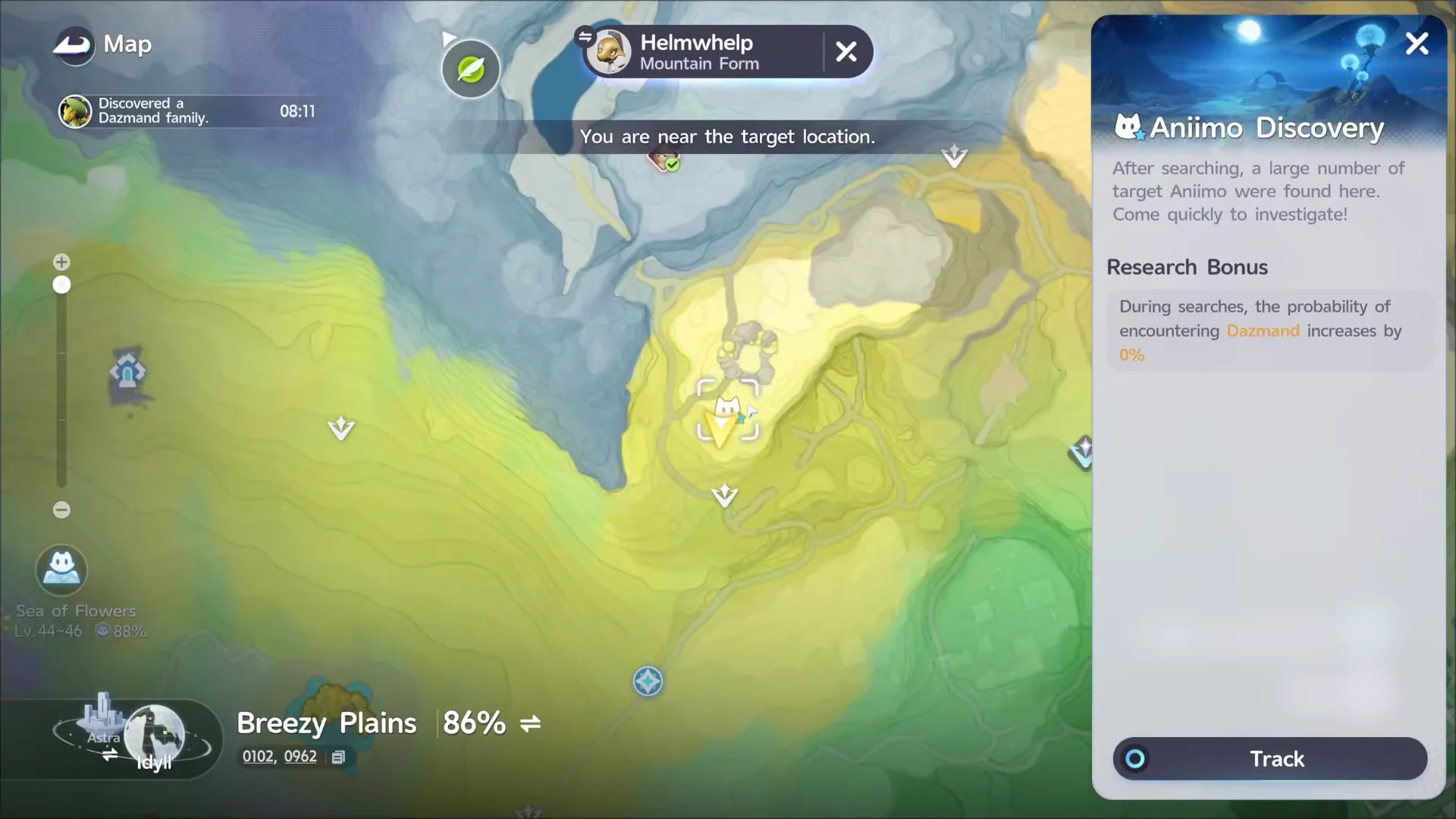 Tracking Dazmand on the Map