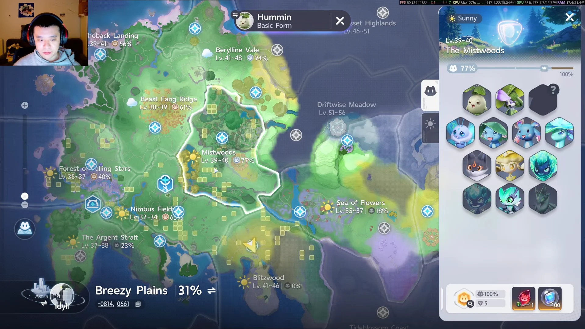 Tracking standard Aniimo via Habitats