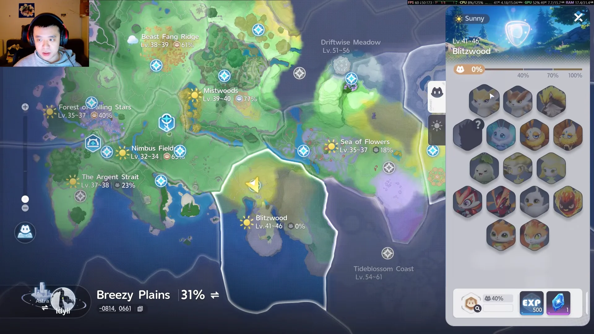 Opening Map & Collection Badges