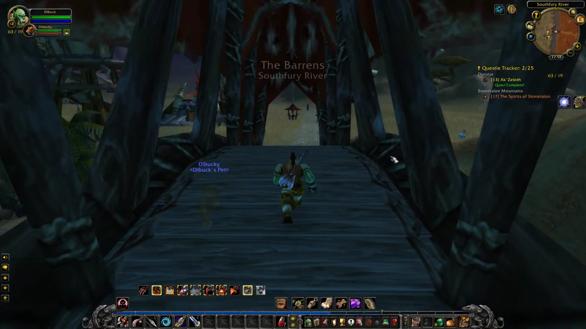 Crossing into The Barrens