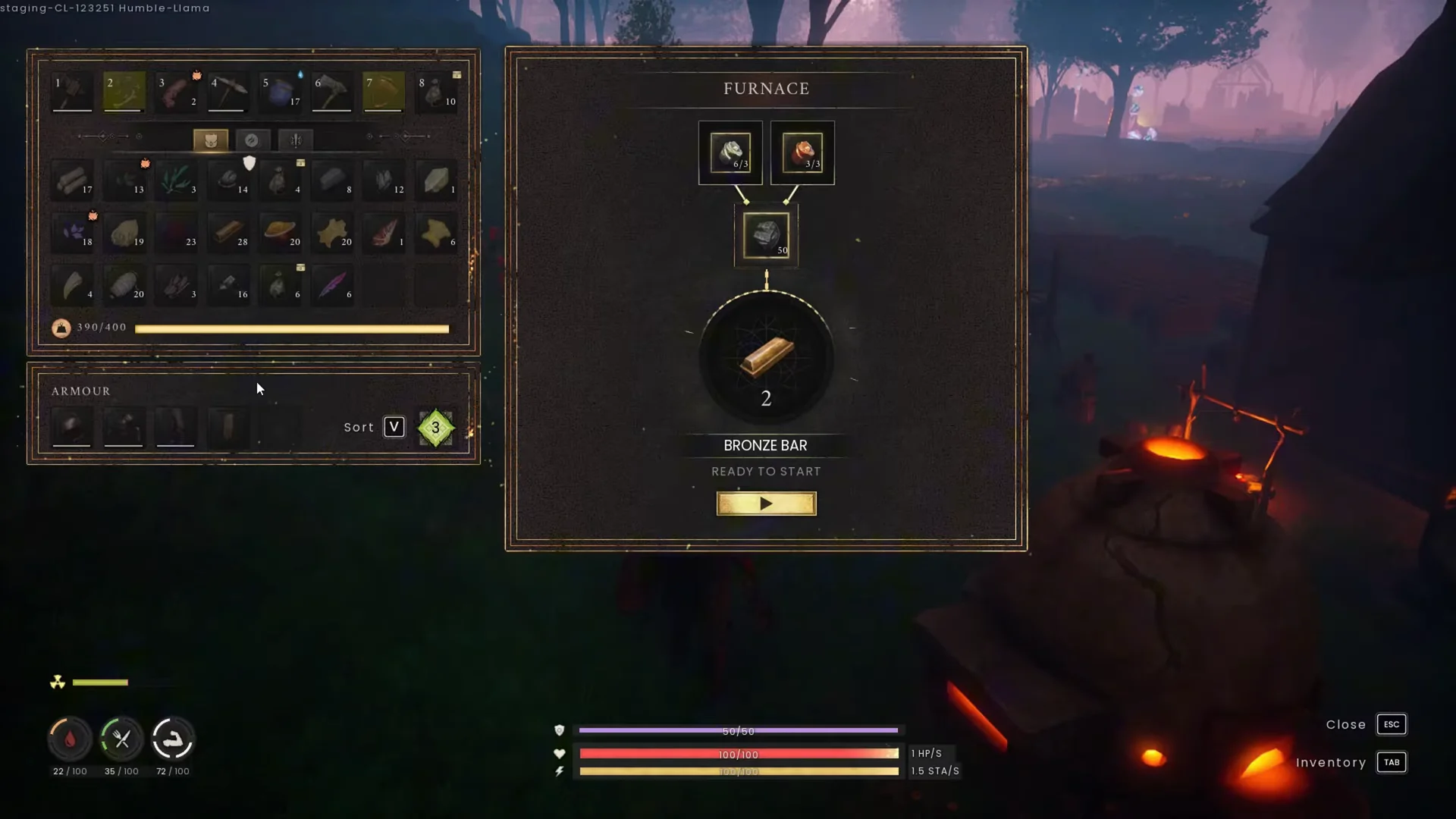 Create Bronze Bars