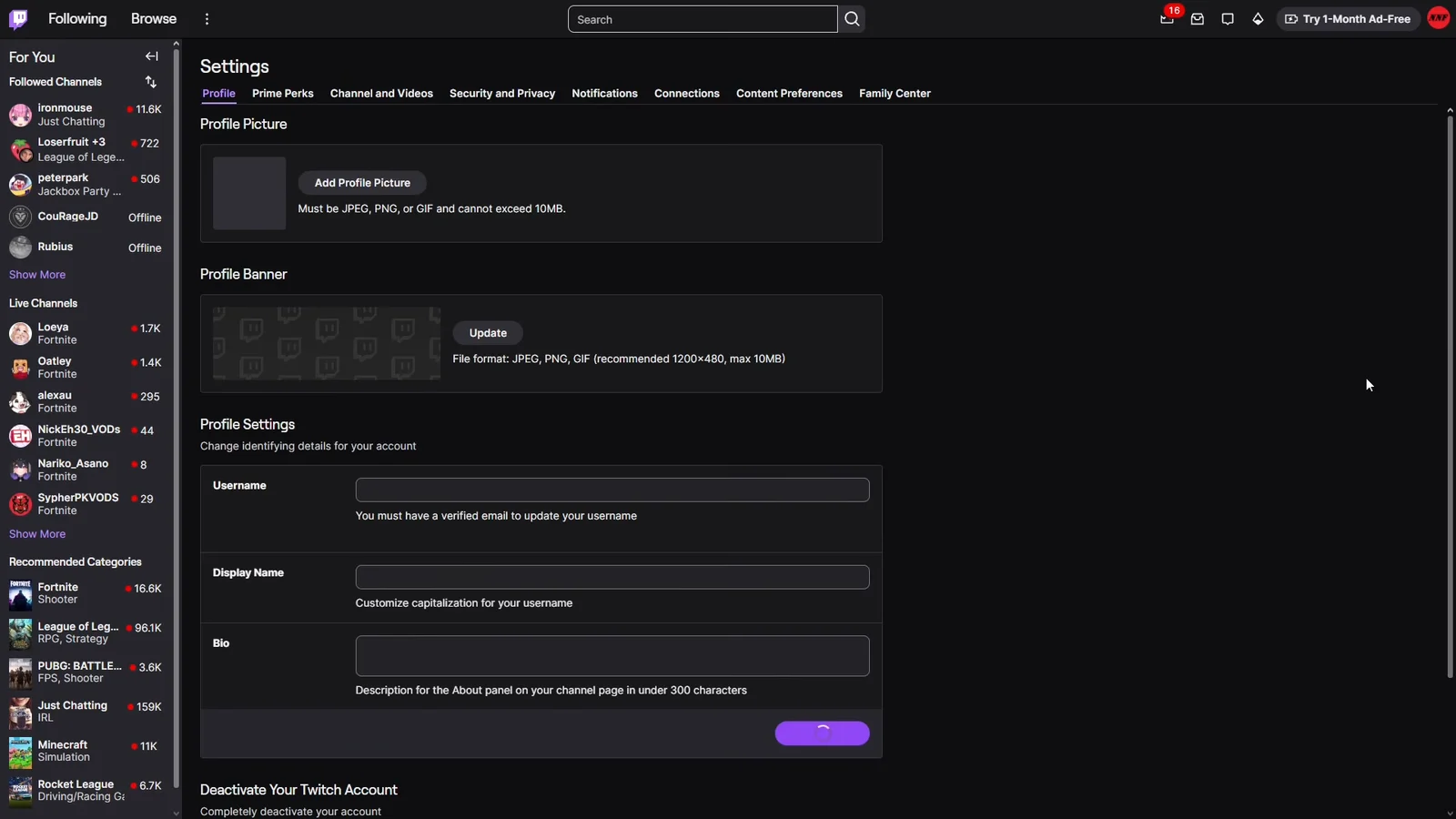 Account Linking