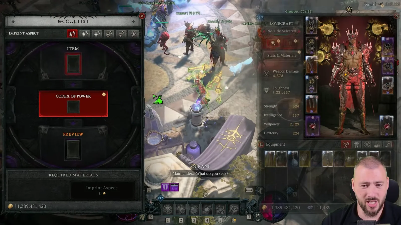 Occultist enchant lock trick