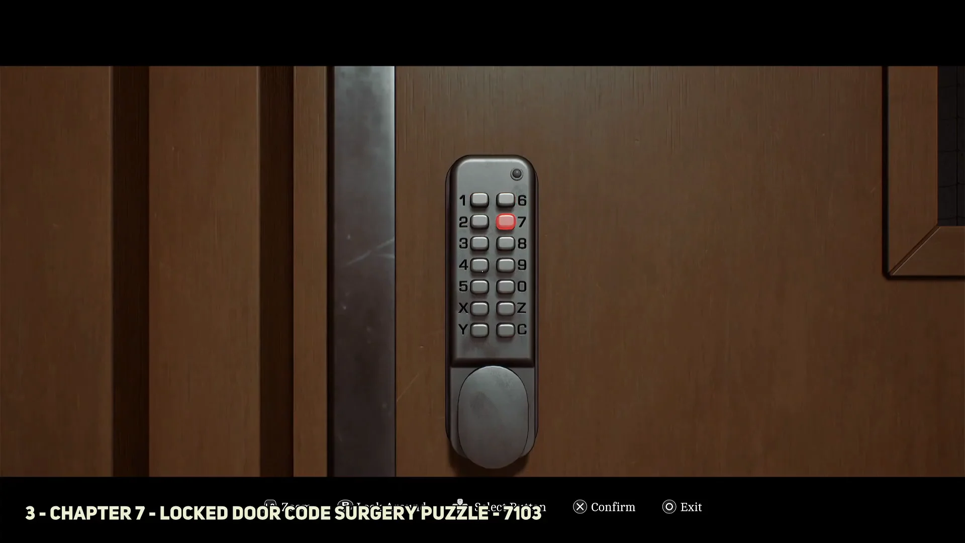 Locked Door Code Surgery Puzzle