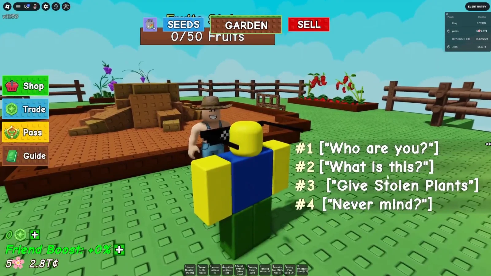 Interacting with Sam