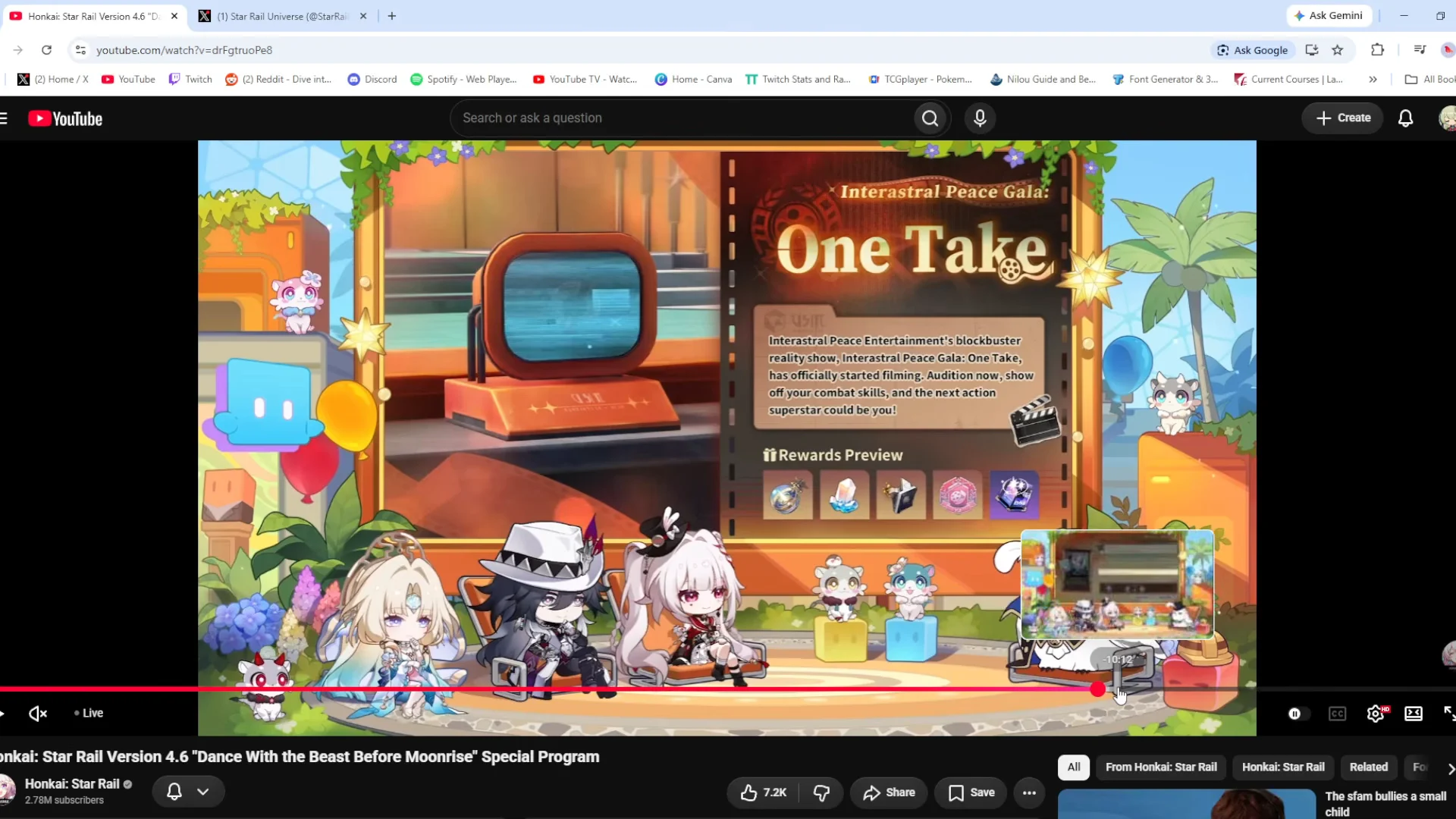Event: One Take
