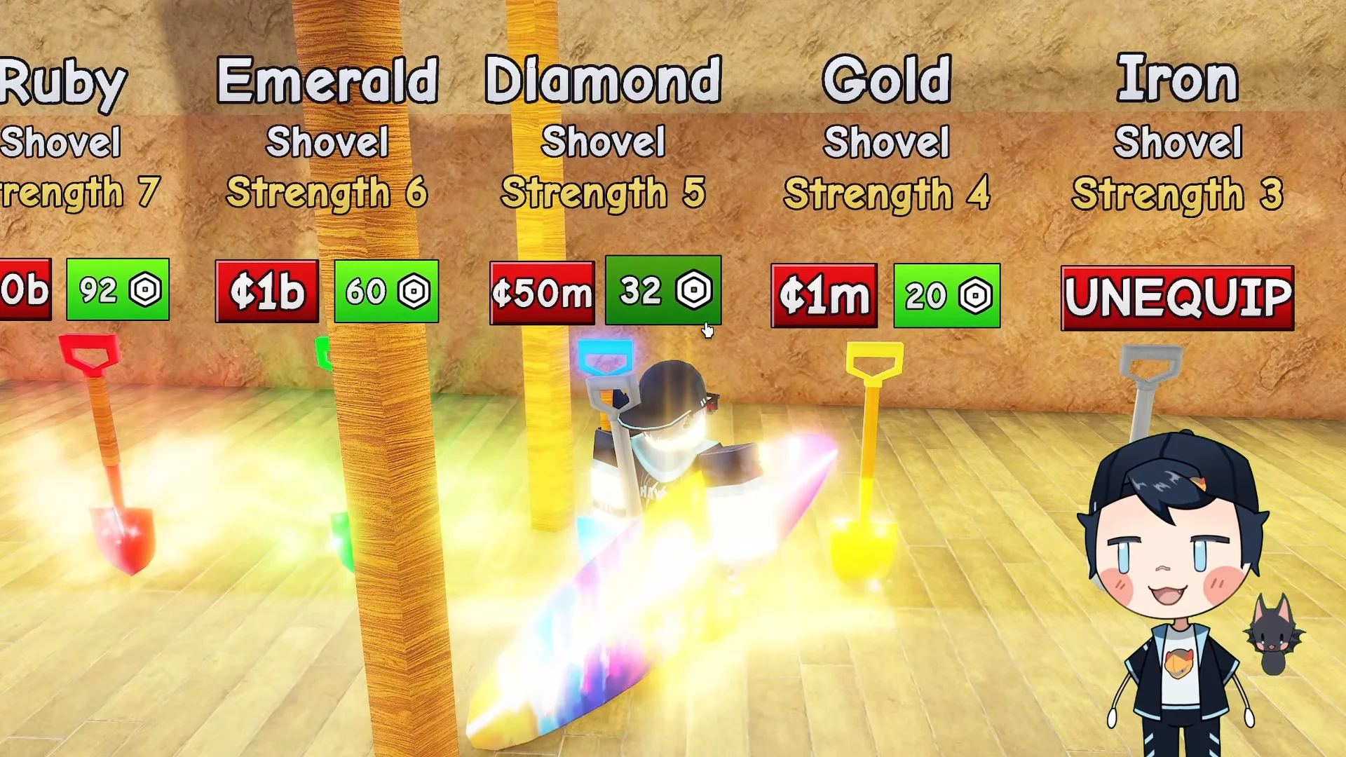 Purchasing the Diamond Shovel