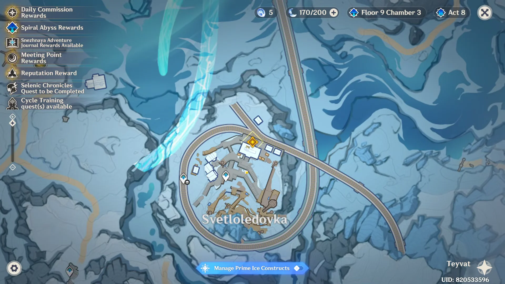 Journey to Svetloledovka