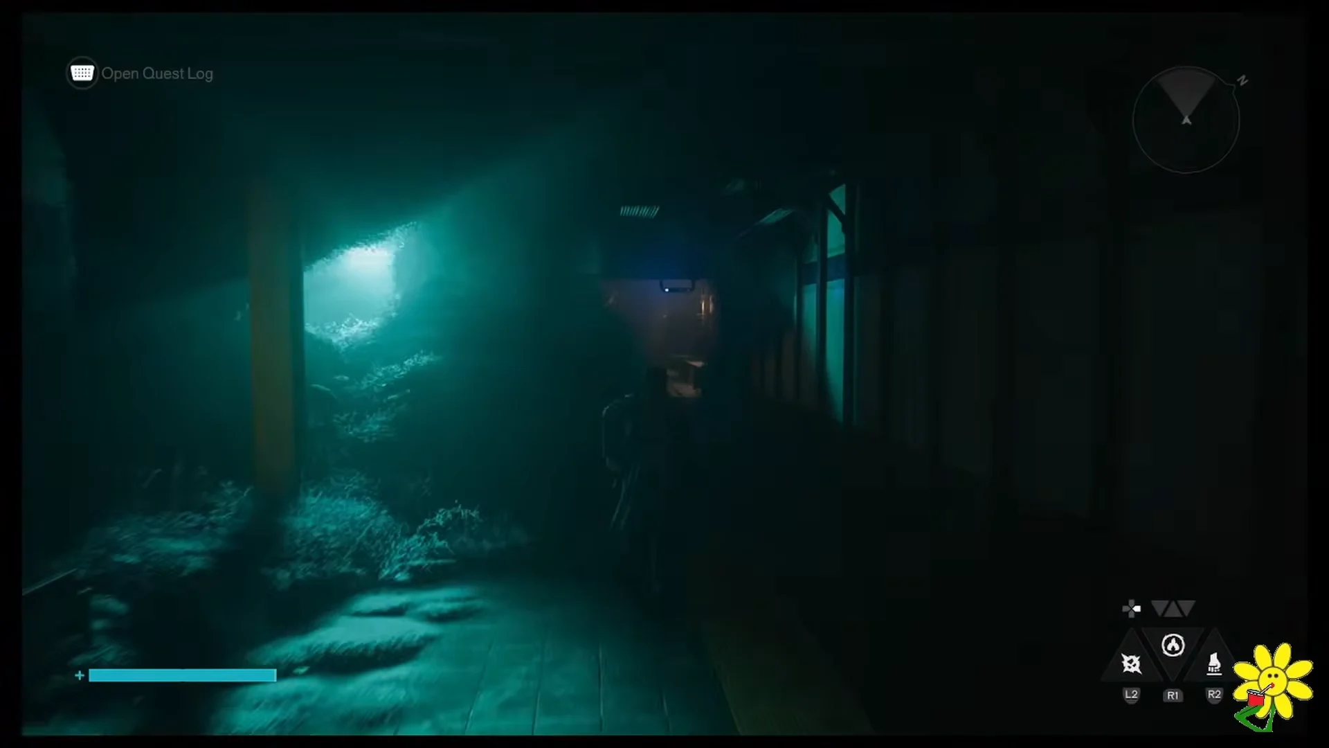 Entering train tracks