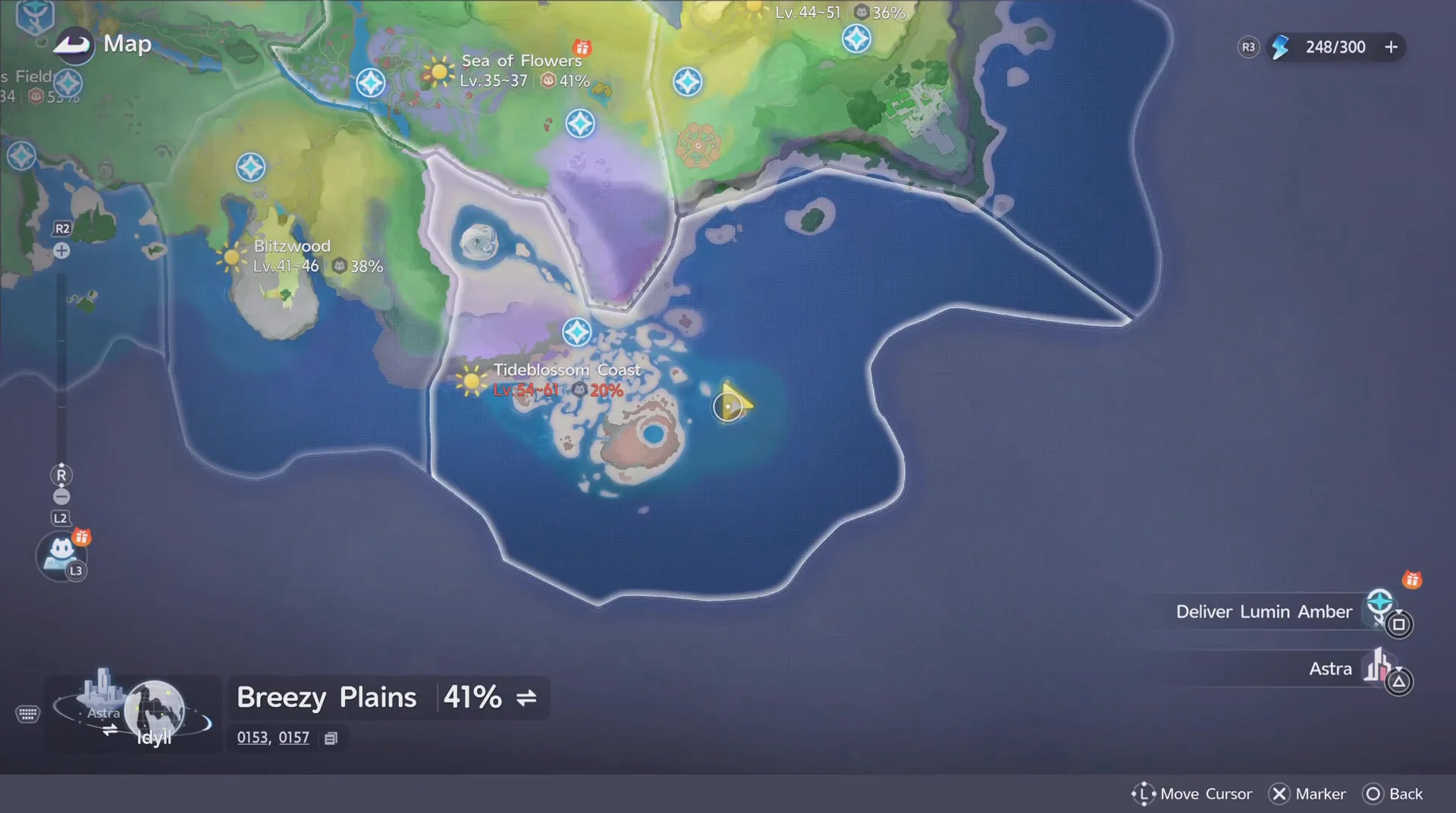 Map Coordinates and Location