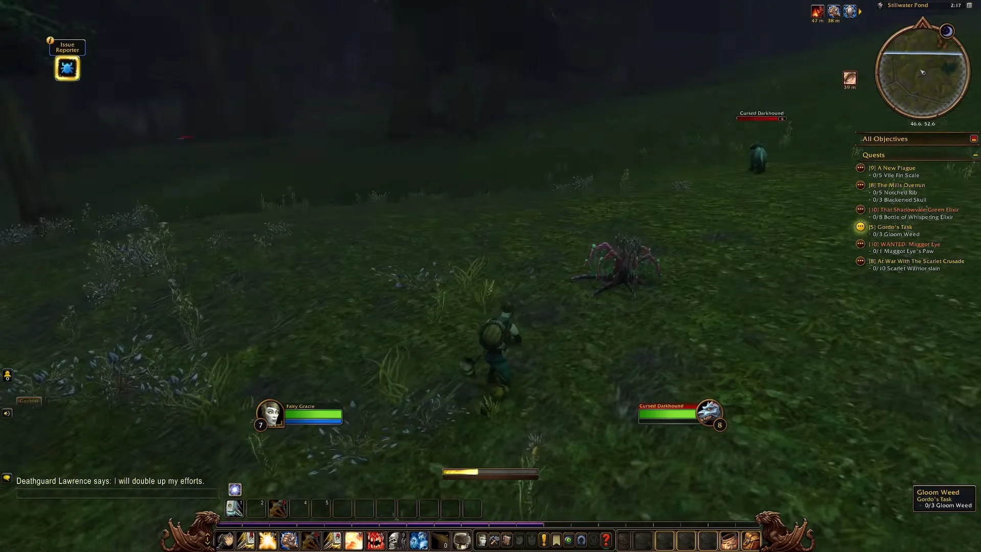 Collecting the First Gloom Weed