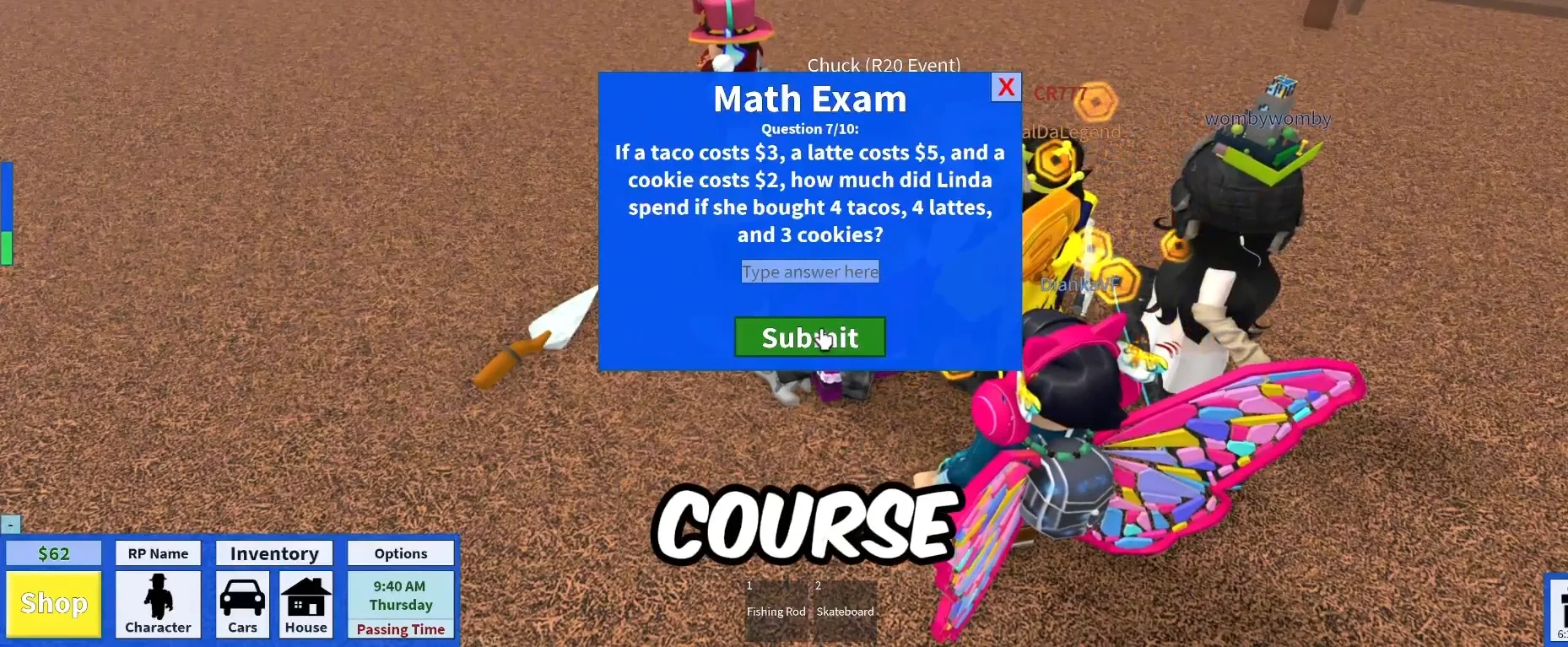 Question 7