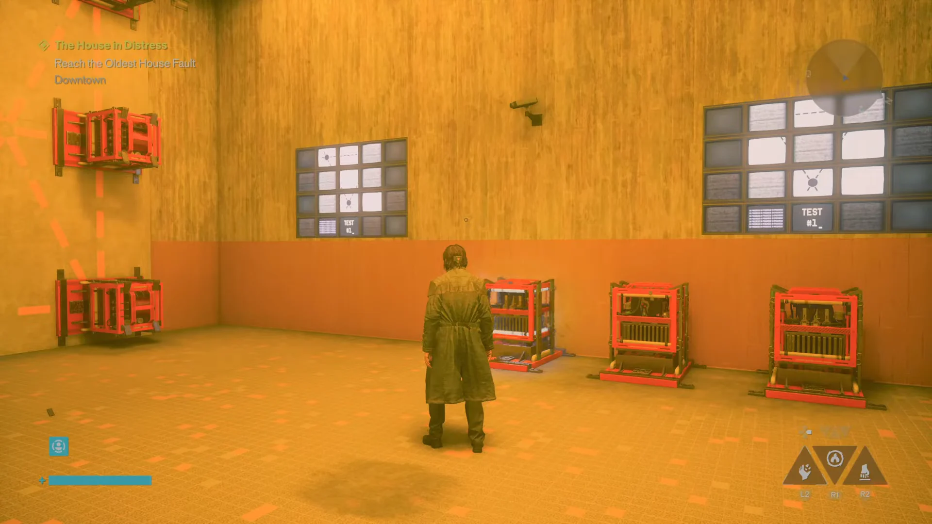 Inspecting test displays