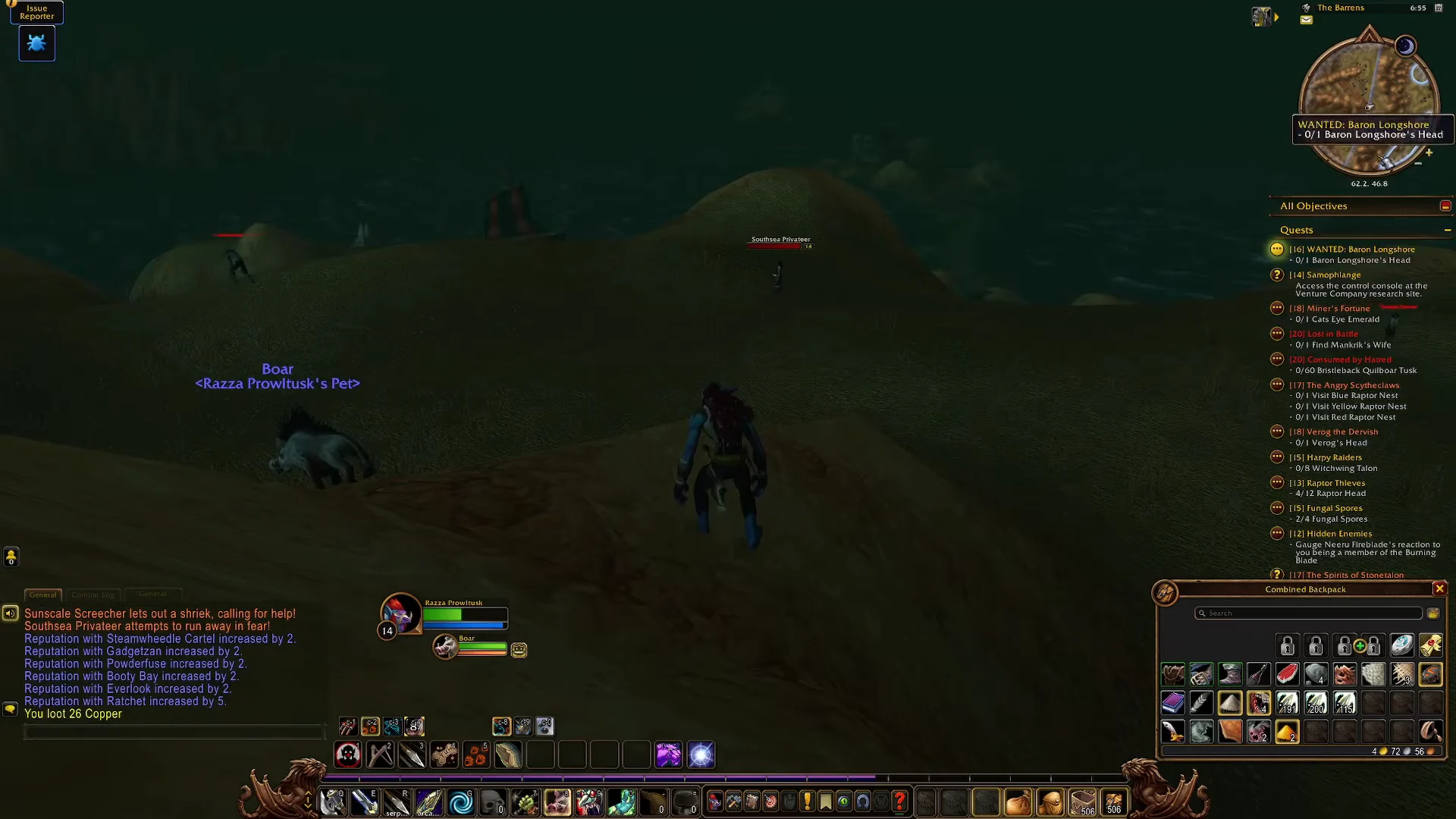 Moving Toward the Coast