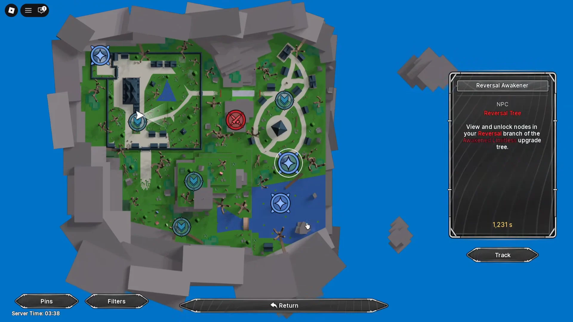 Teleporting to Gojo Estate
