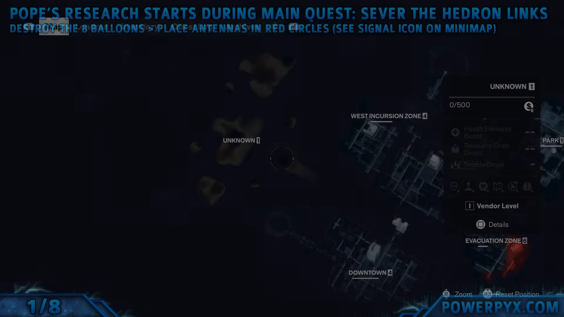 Quest Log and Map Overview
