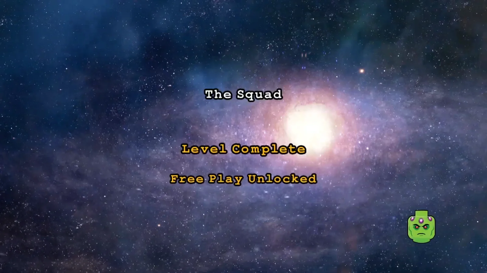 Level Complete Screen