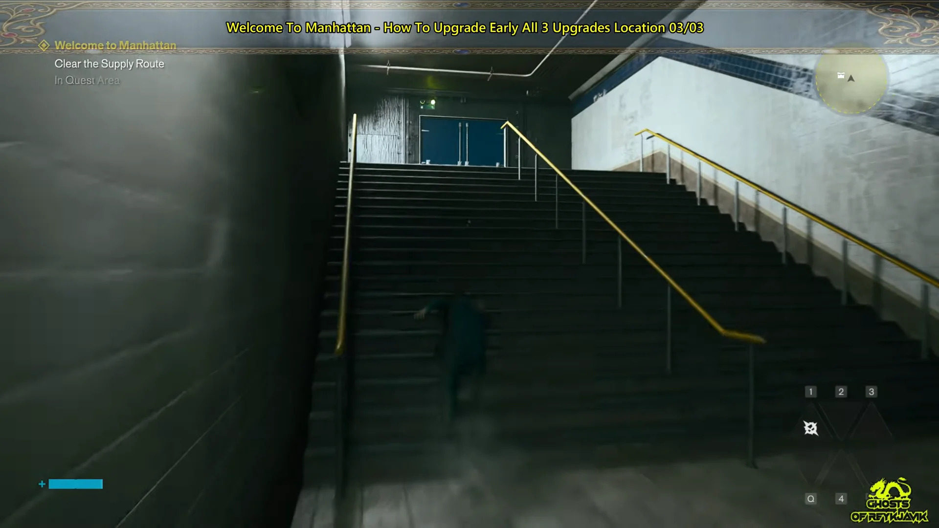Traversing tunnels to the subway station