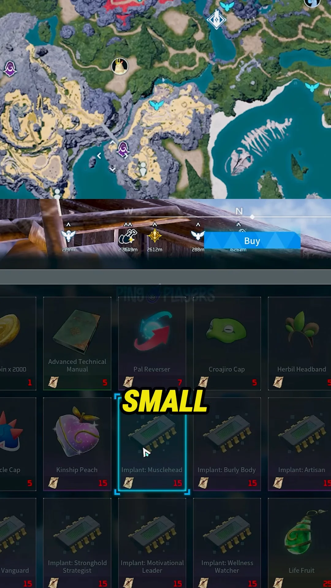 Musclehead Implant