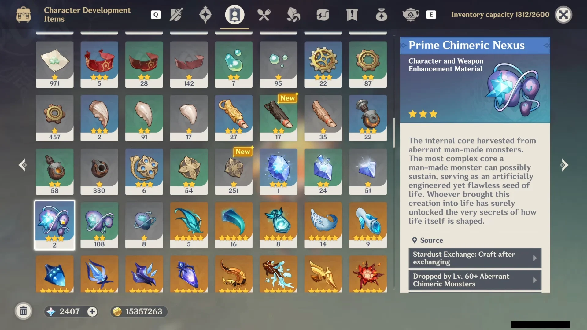 Enemy Materials