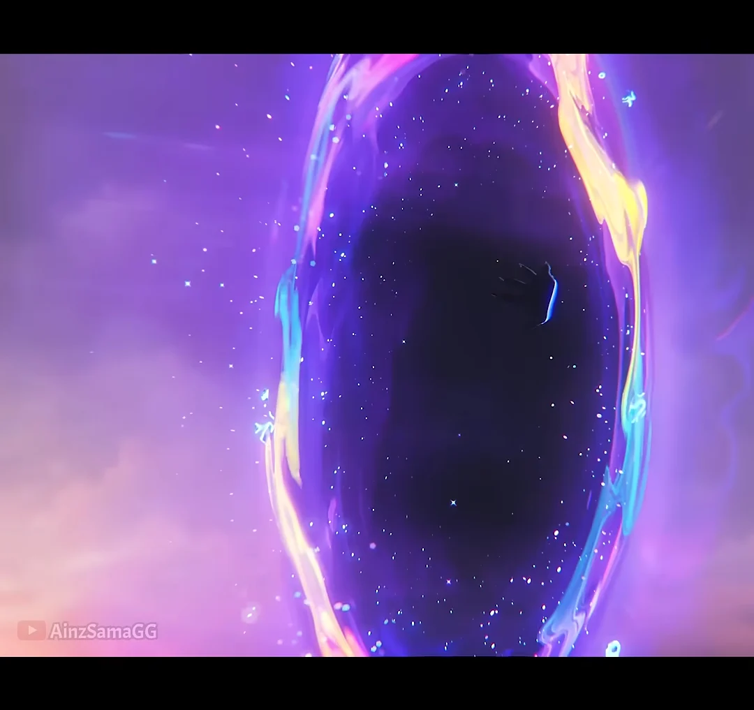Portal opens in sky