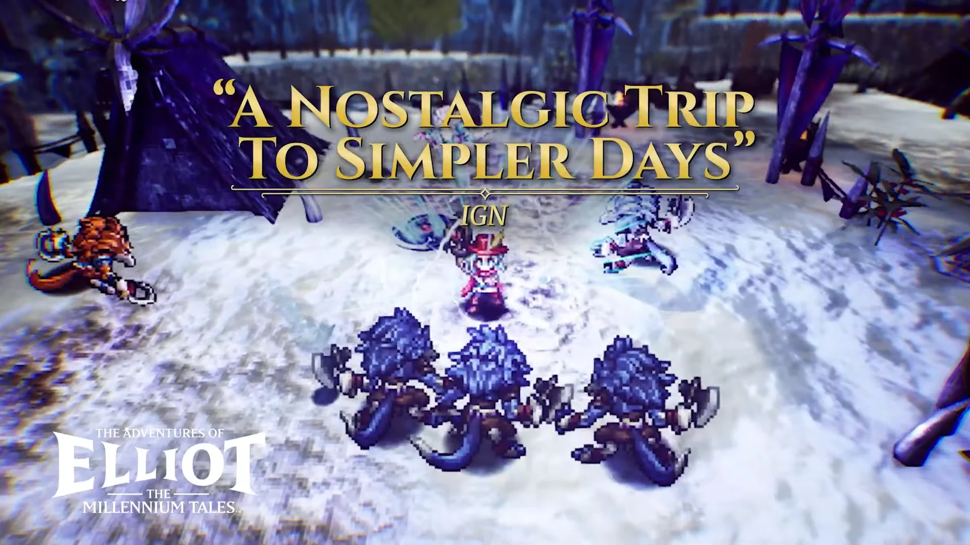 IGN Quote & Winter Monster Skirmish