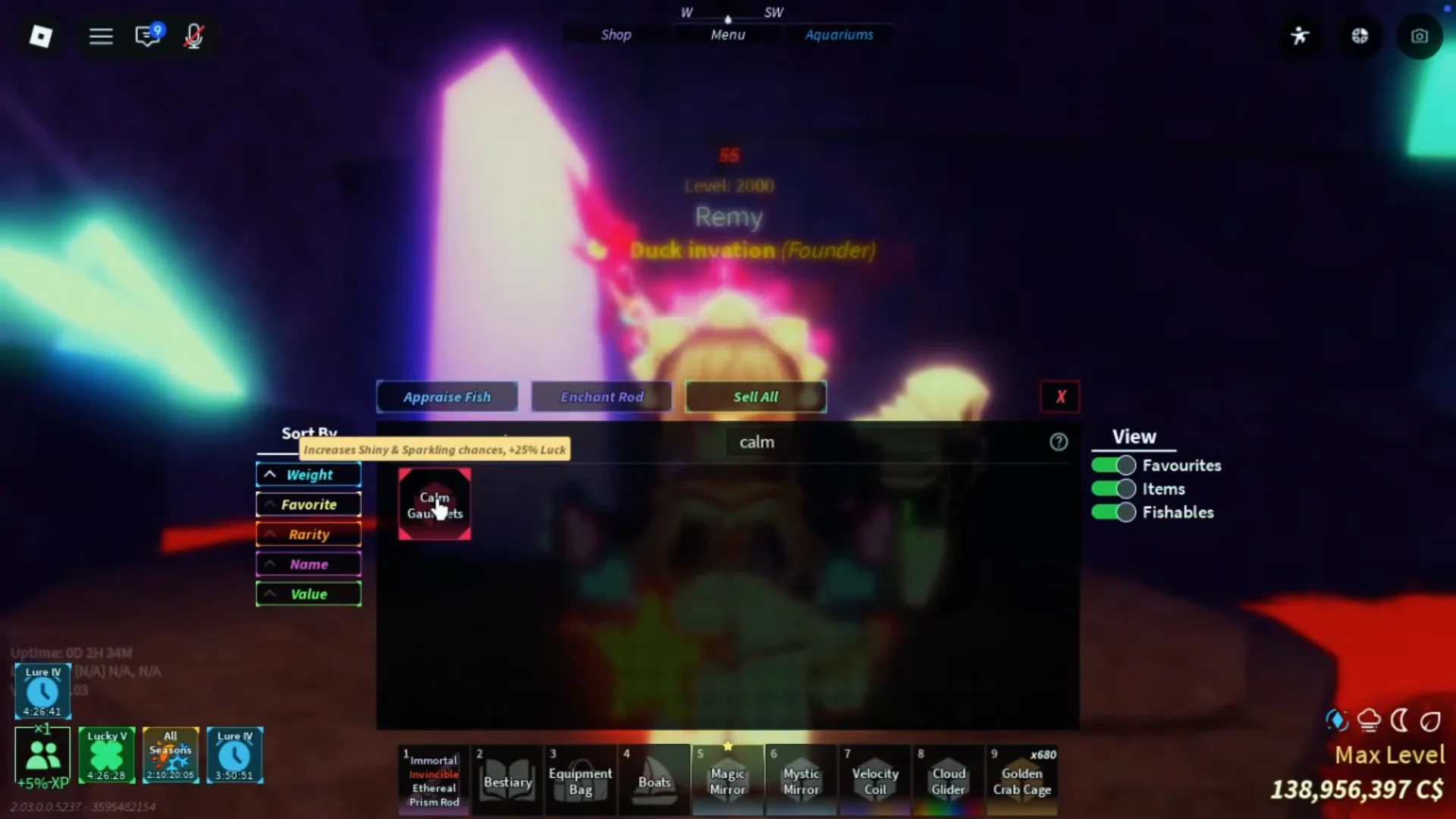 Completing the Quest & Gauntlet Stats