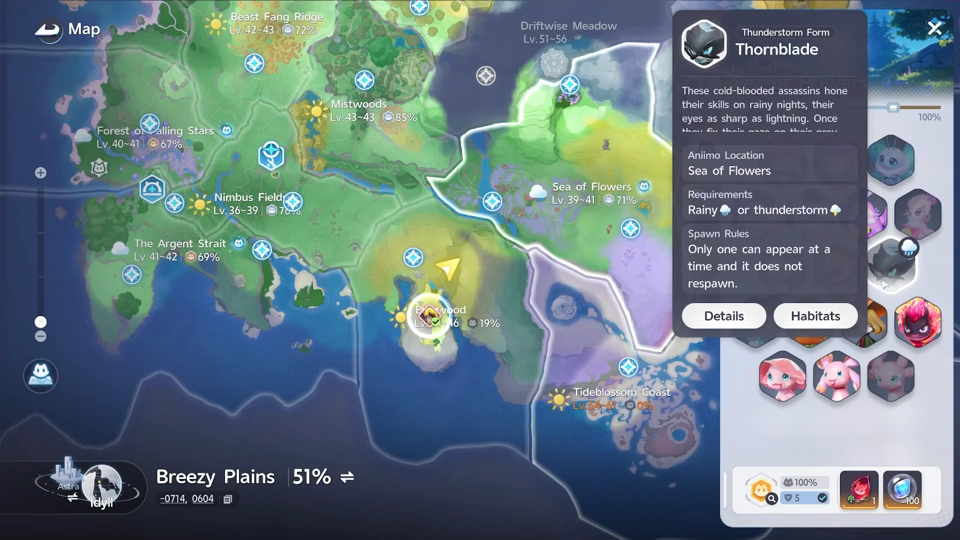 Weather check and spawn requirements