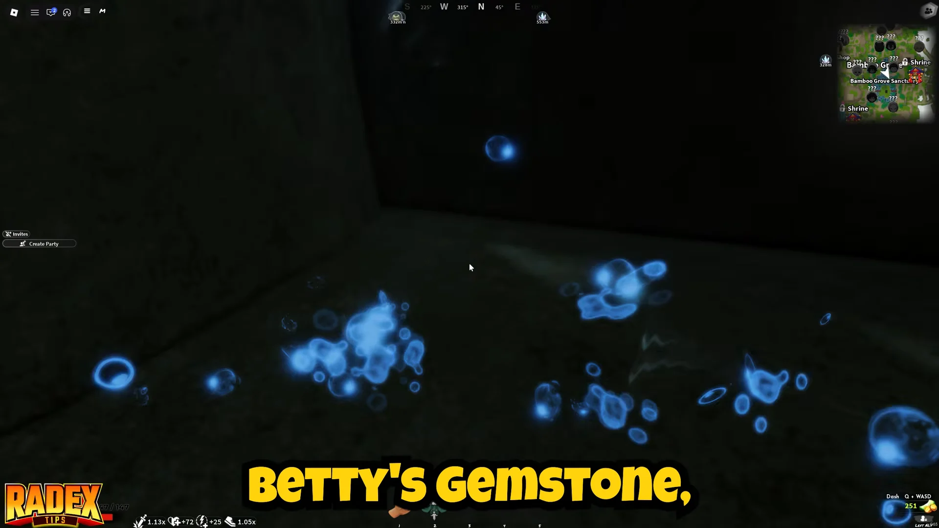 Collecting Betty's Gemstone underwater