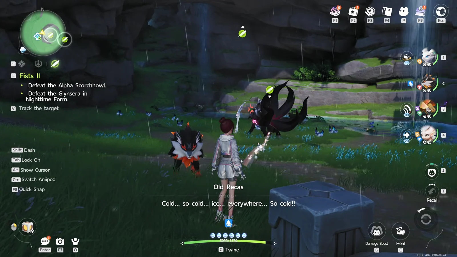 Nighttime encounter