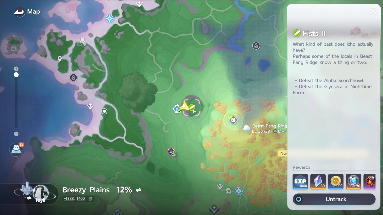 Quest tracking