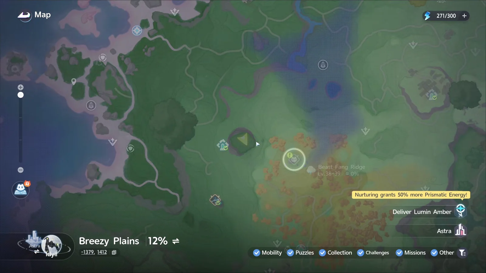 Checking map and moving out