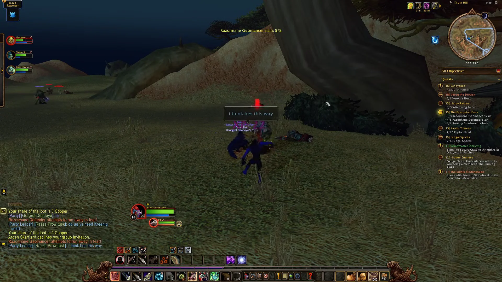 Heading Toward Kreenig Snarltusk