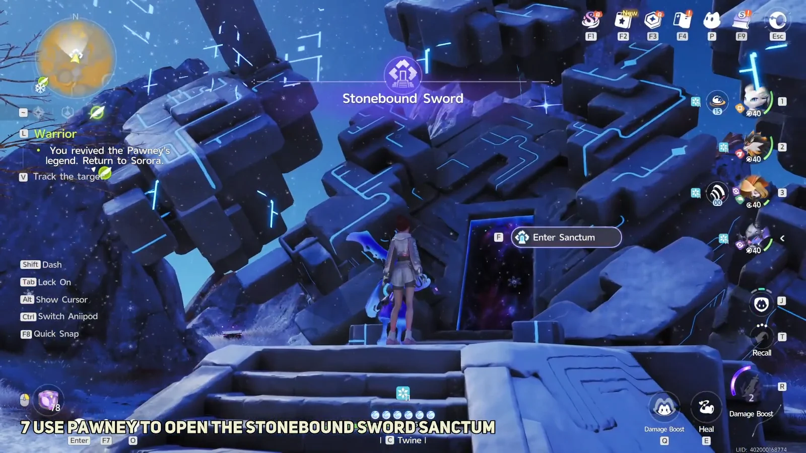 Entering the Sanctum