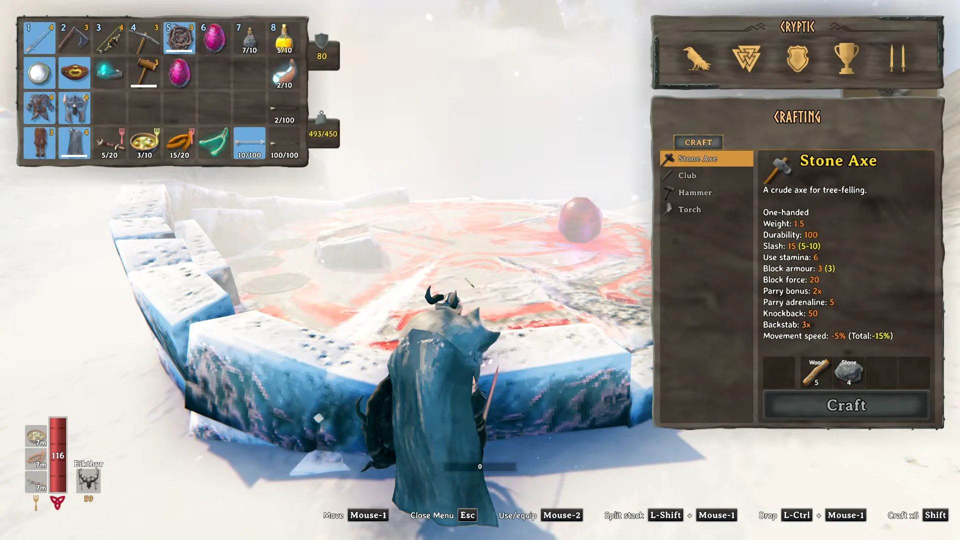 Dropping Eggs at Altar