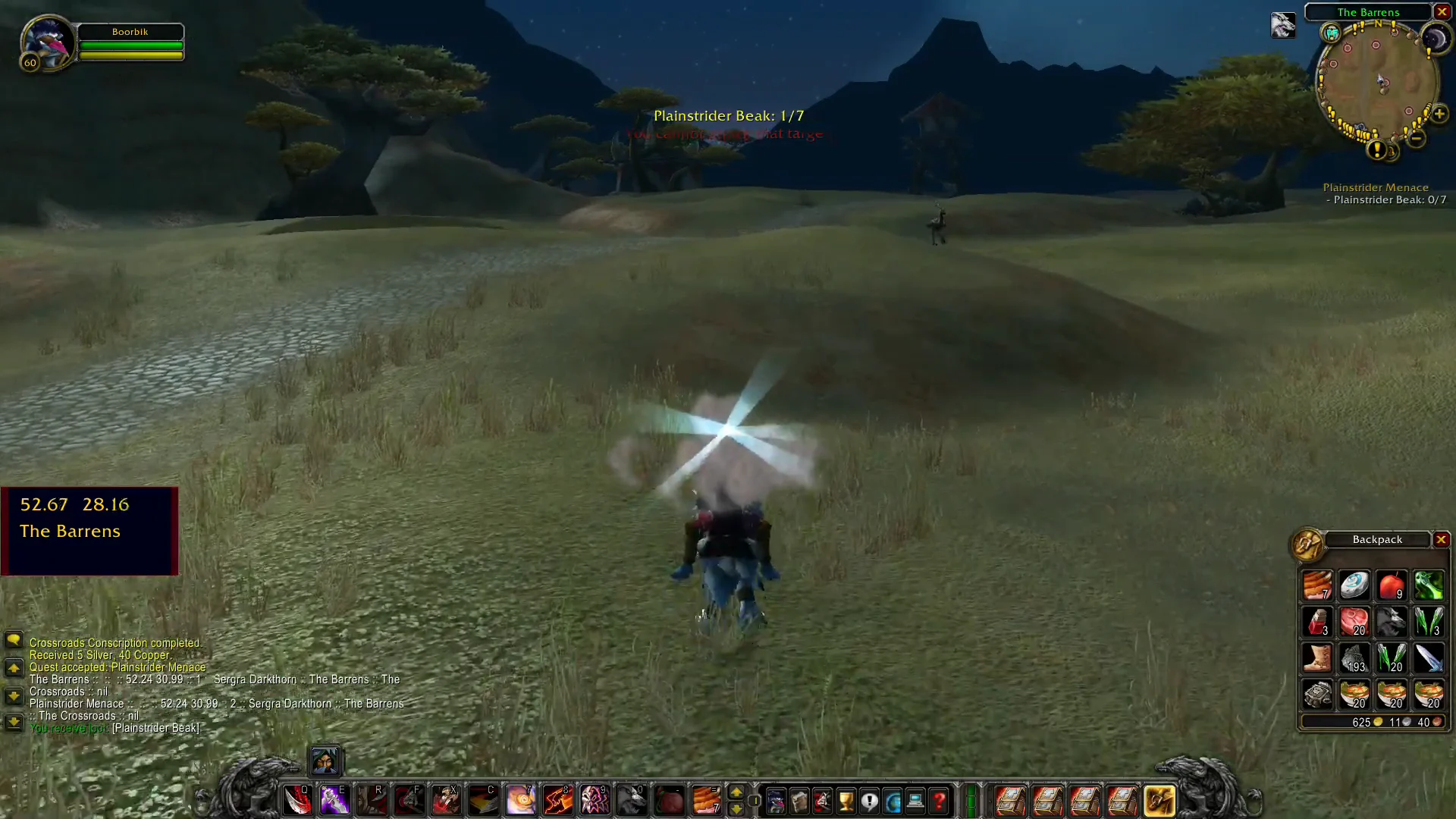 Hunting First Plainstrider