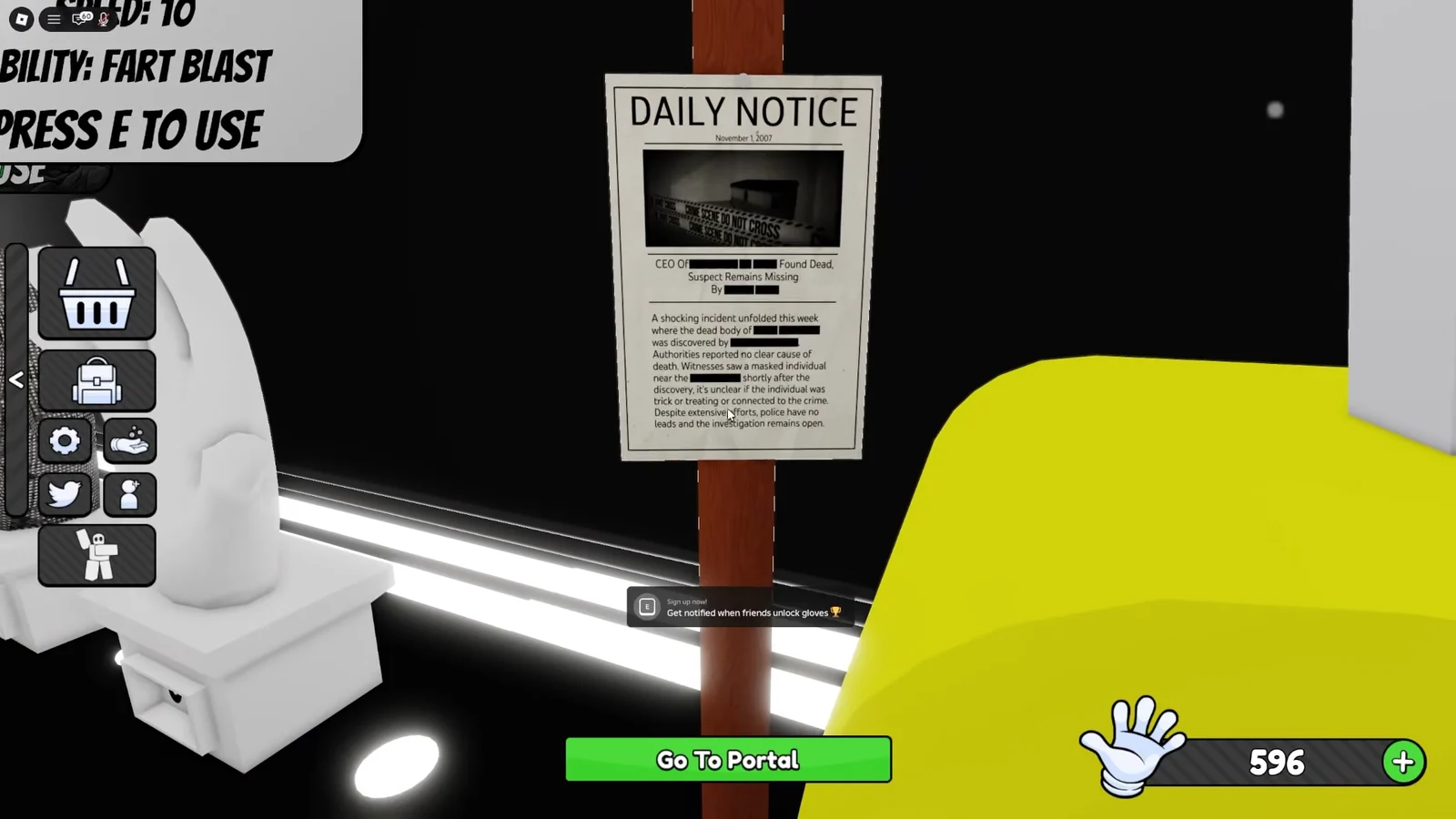 Reading Daily Notice
