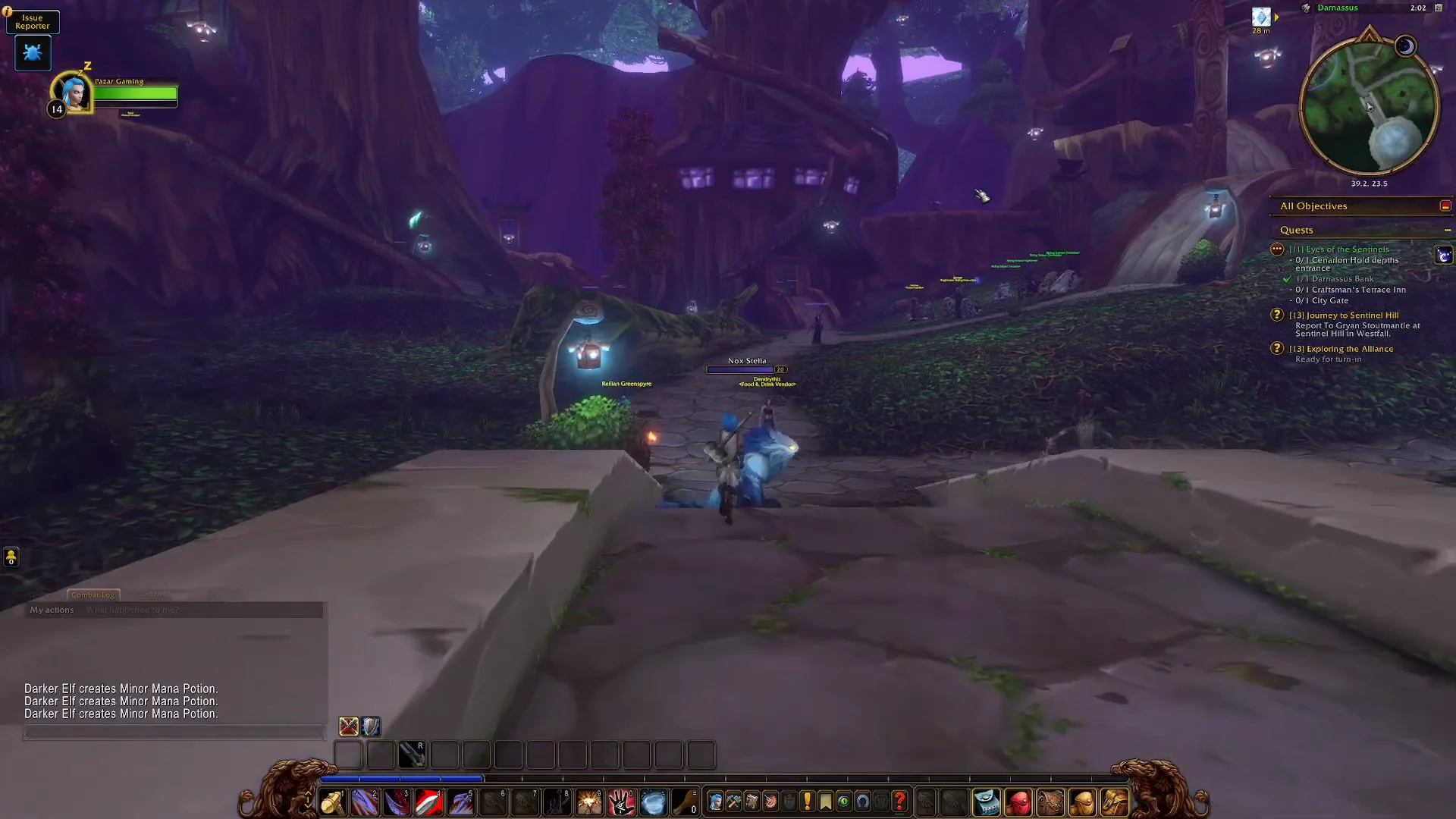 Path to Cenarion Enclave