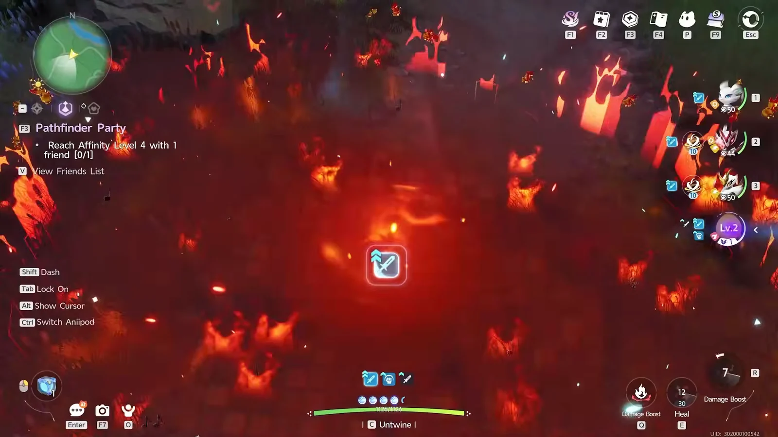 Ultimate Skill and Projectile Attacks