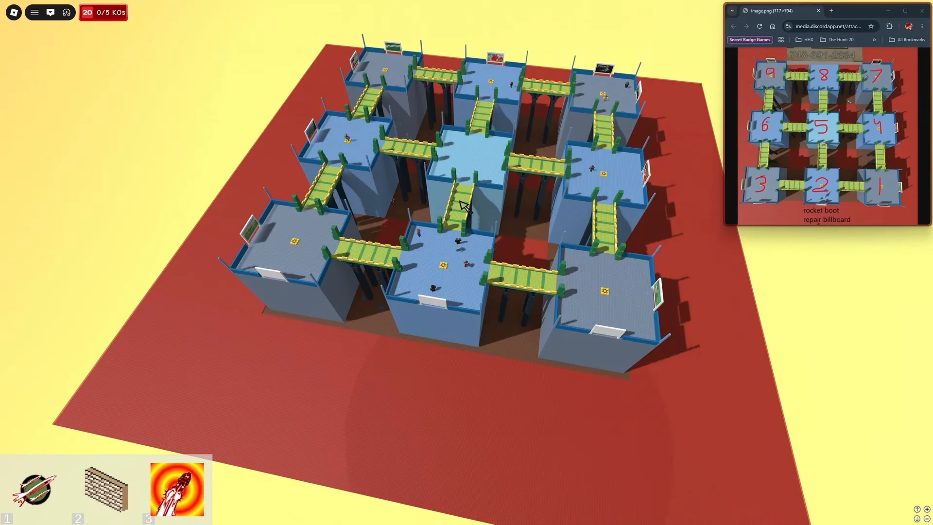 Rocket Arena: Stepping on Spawn Points