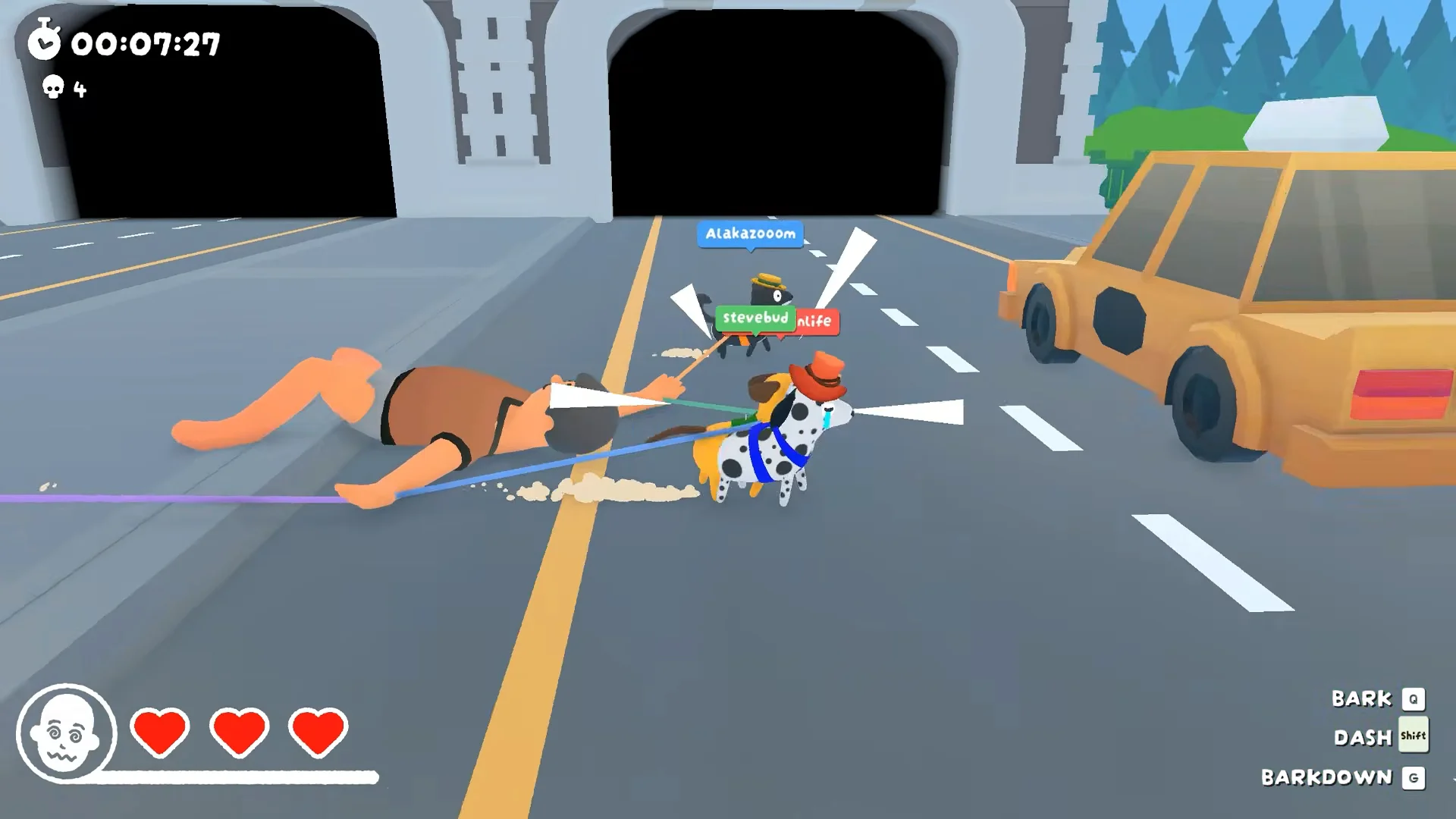 Highway Traffic Hazard
