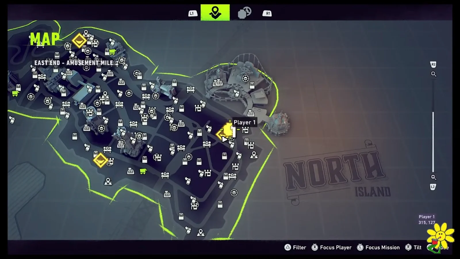 Map Screen Navigation