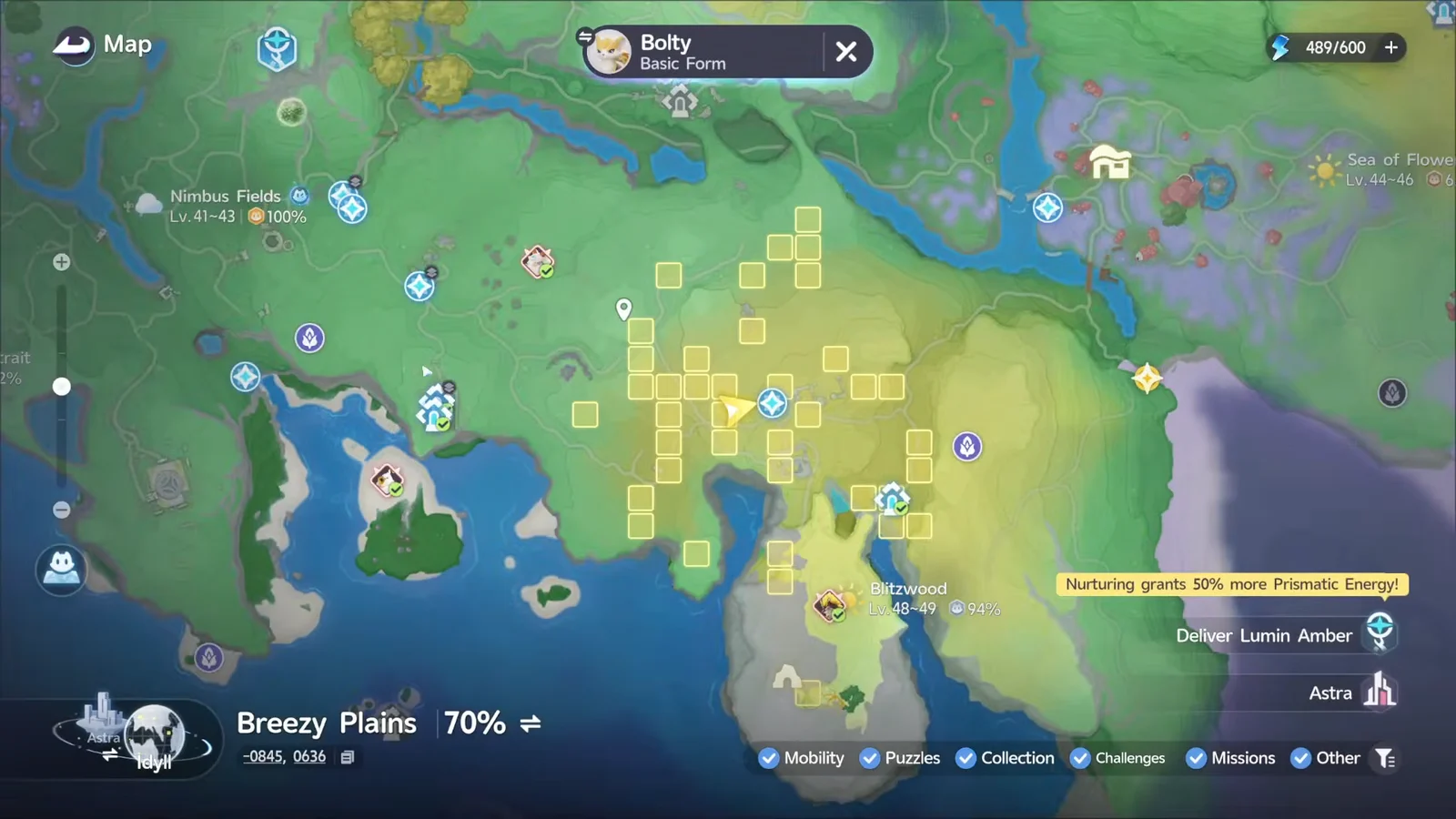 Overview map summary
