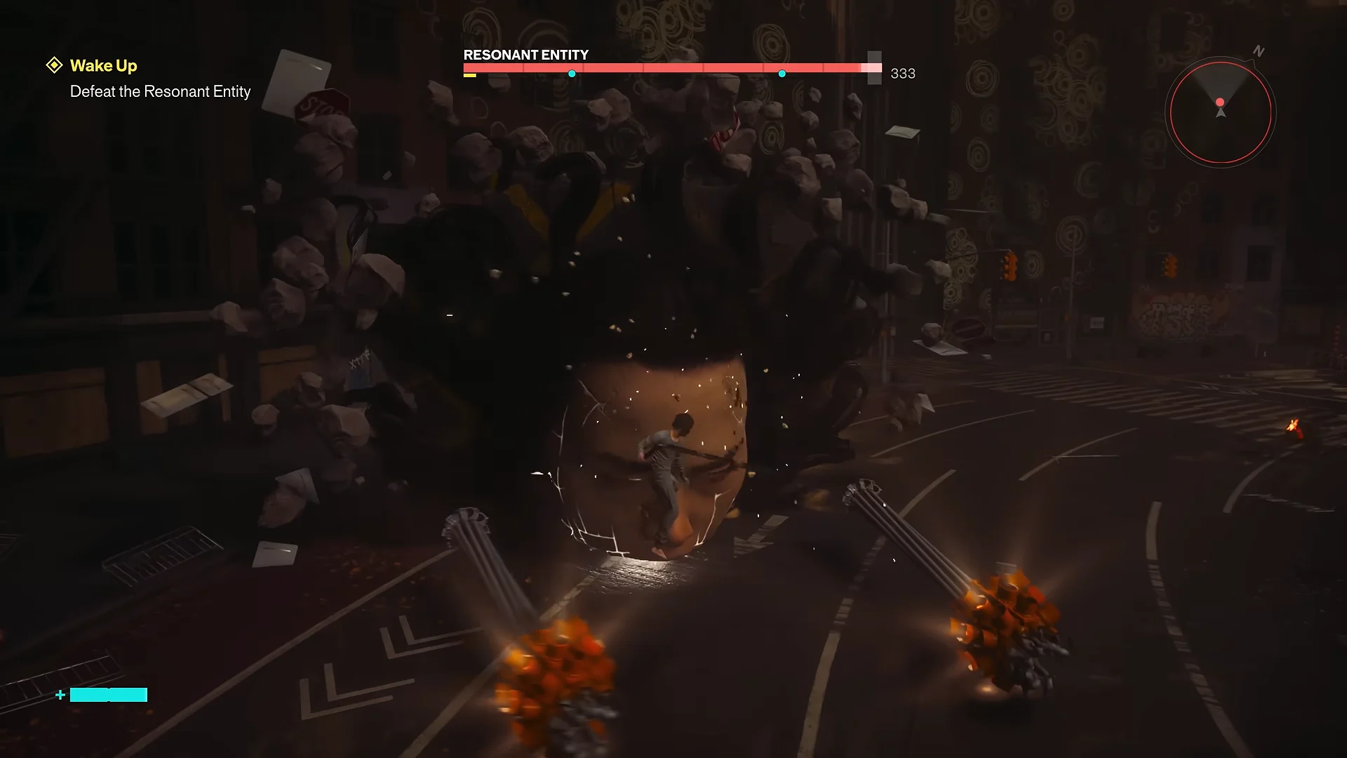 Resonant Entity boss fight