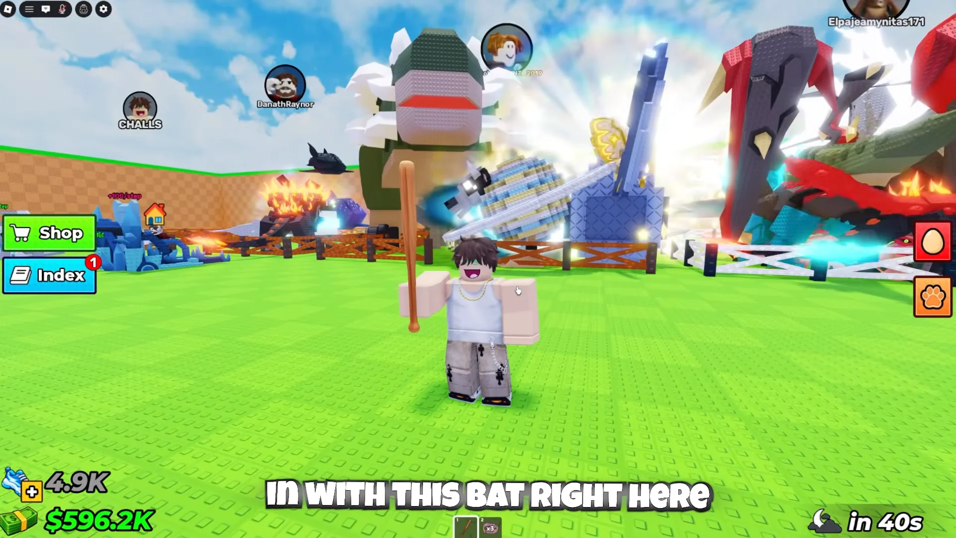 Demonstrating Default Bat