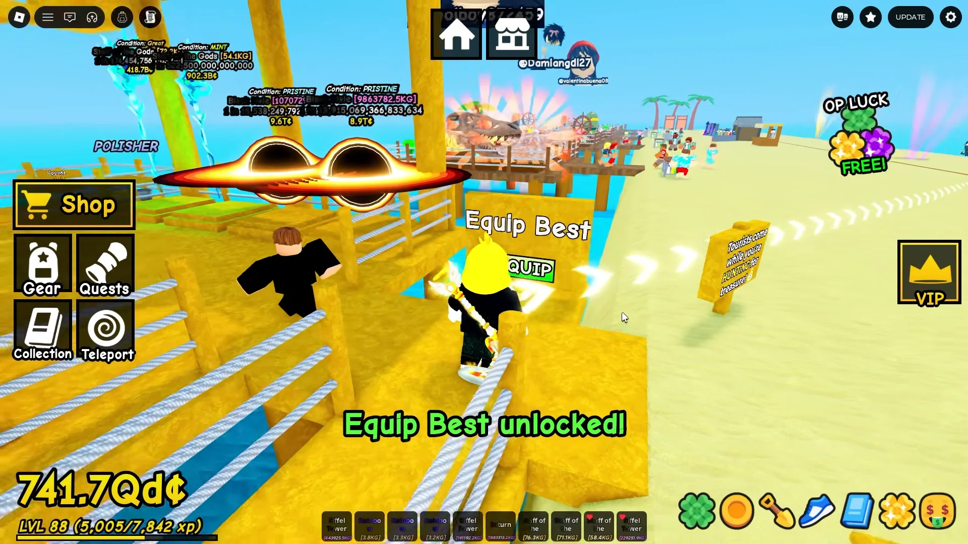 Unlocking Equip Best