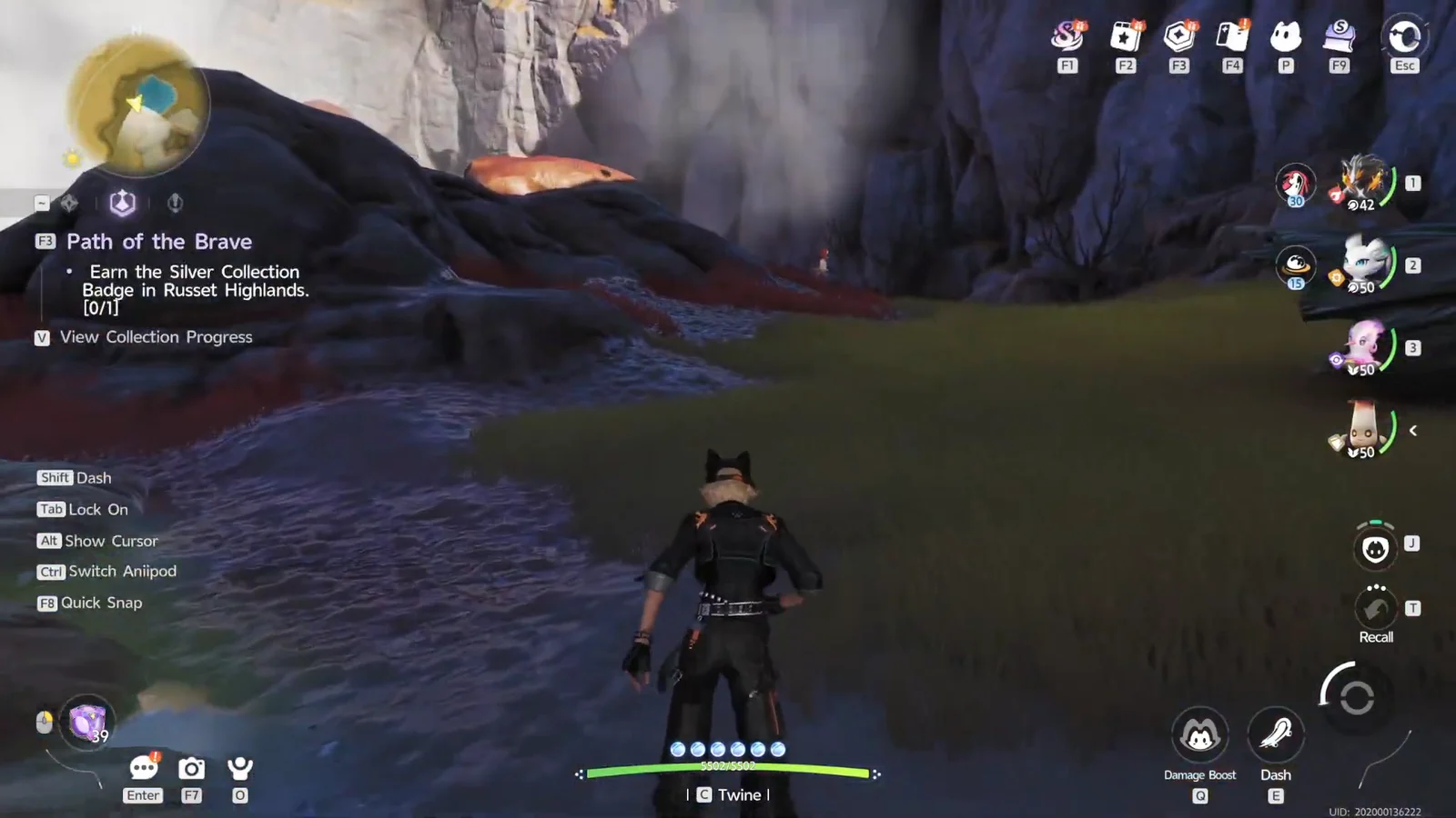 Finding Cozite Spawns
