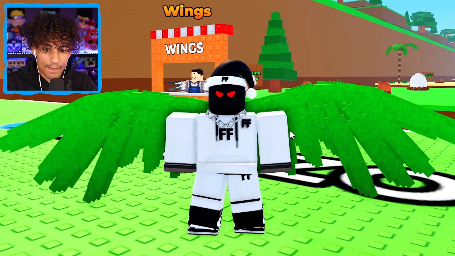 Equipping Bloom Wings